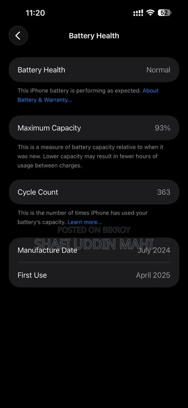 Apple iPhone 15 Plus . (Used)