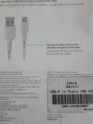 USB A To Micro-USB Cable