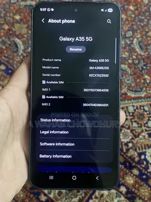 Samsung Galaxy A35 5g (Used)