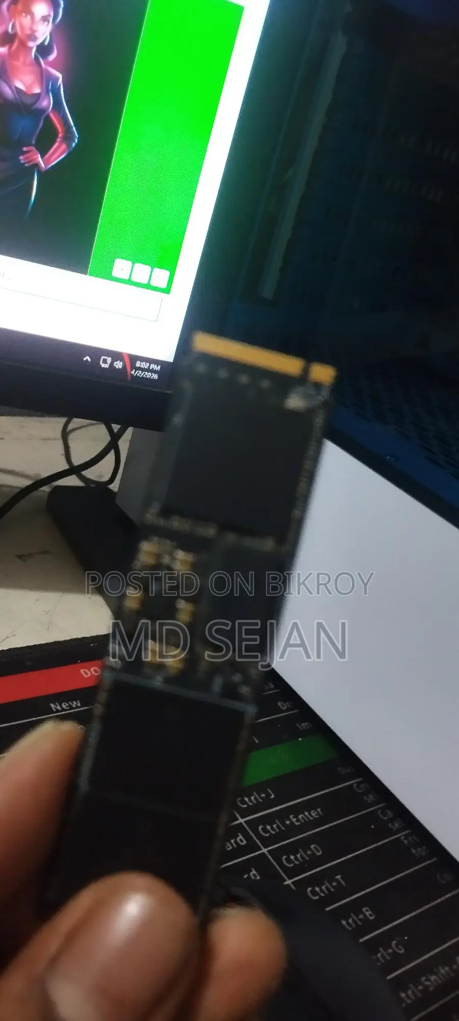 512 GB WD SSD Gen 4