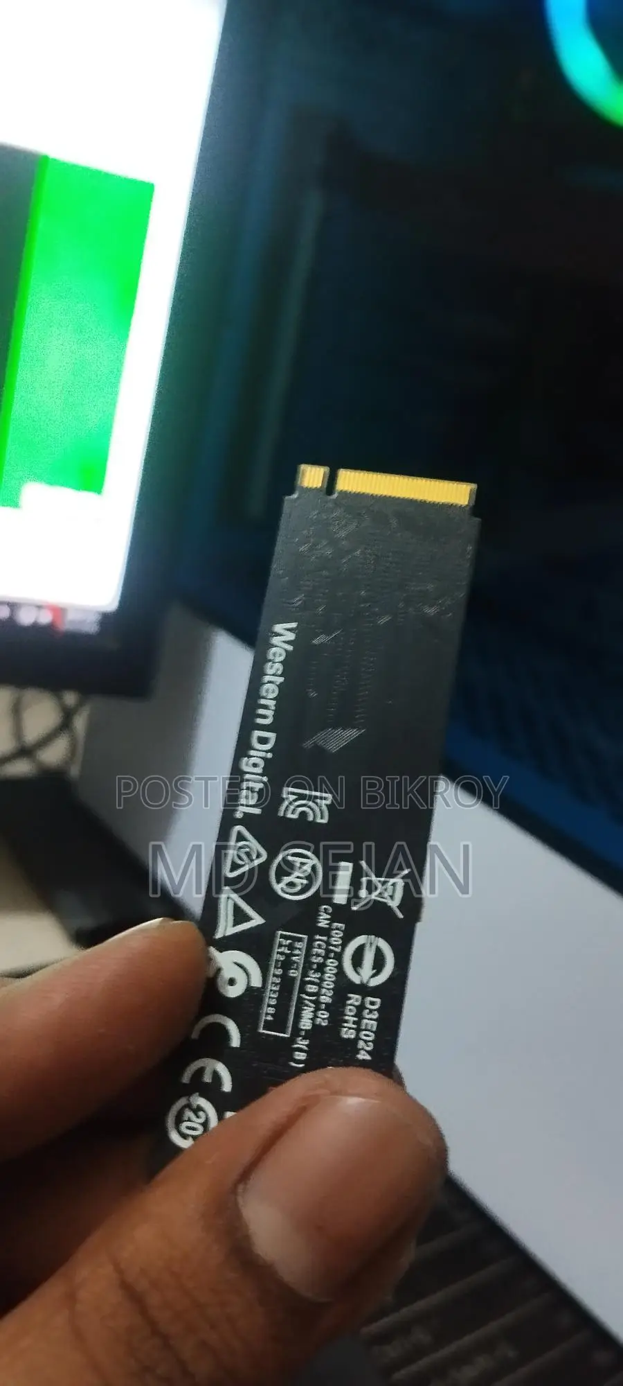 512 GB WD SSD Gen 4