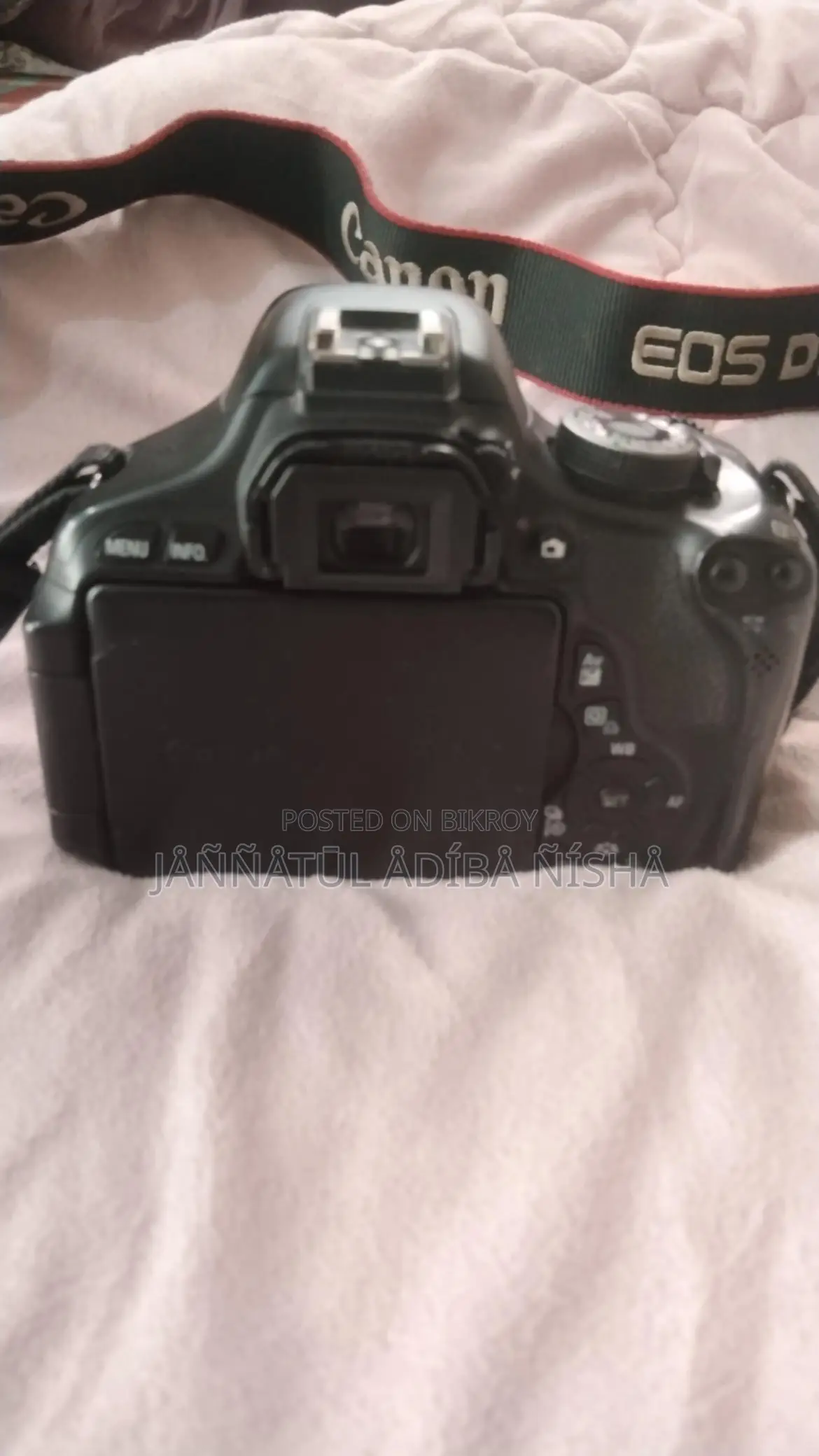 Canon 600D With kit lens