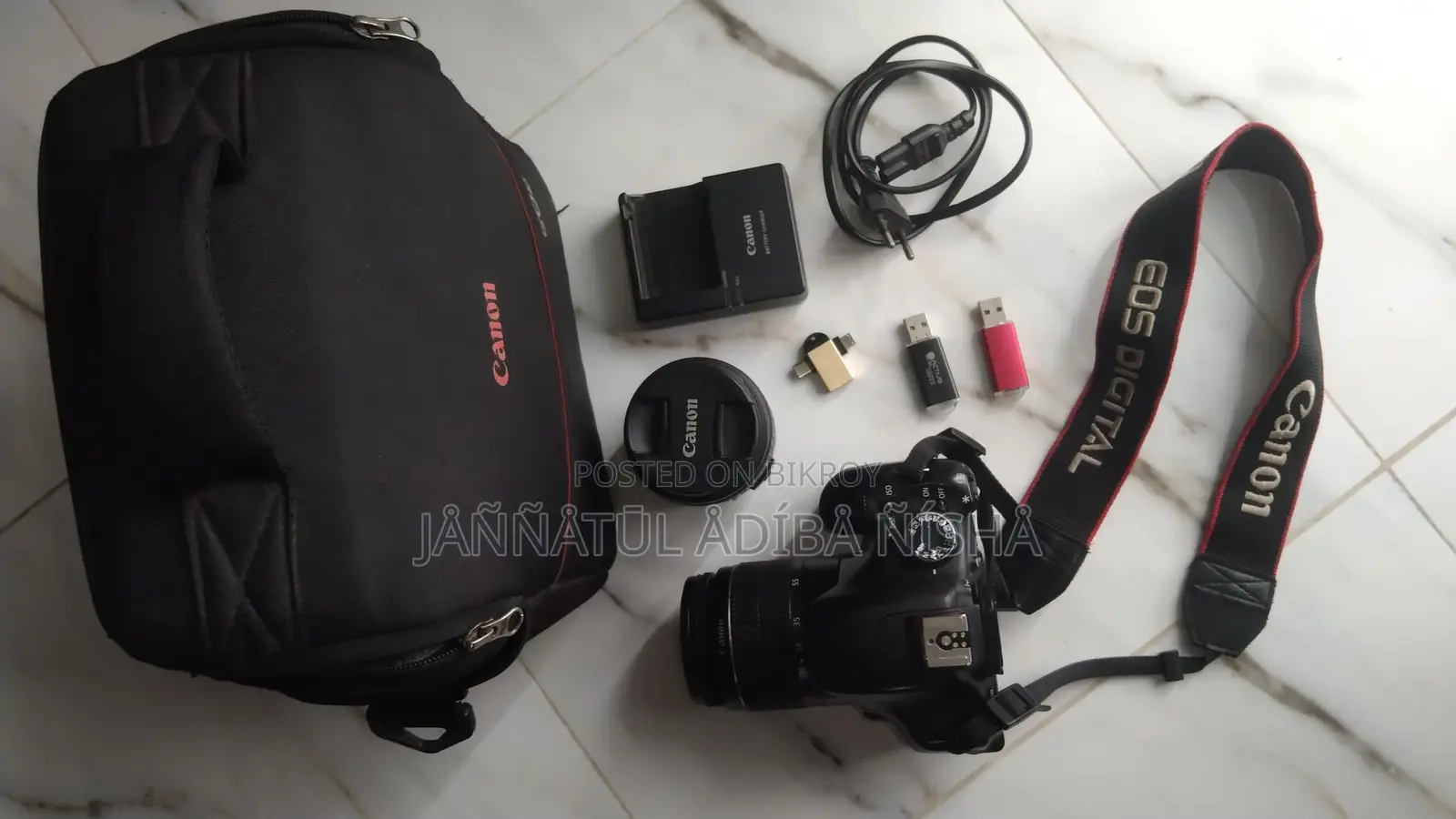 Canon 600D With kit lens