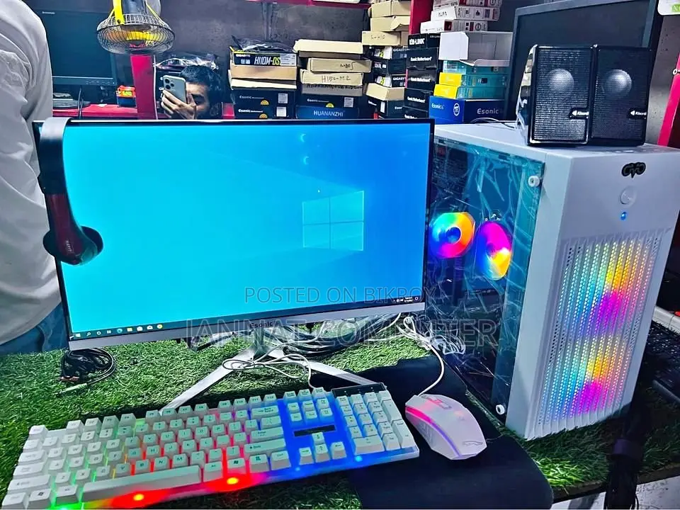 নতুন Core I7+H-81বোর্ড+8gb+ssd 128gb+HDD 1000gb+DELL 22"led
