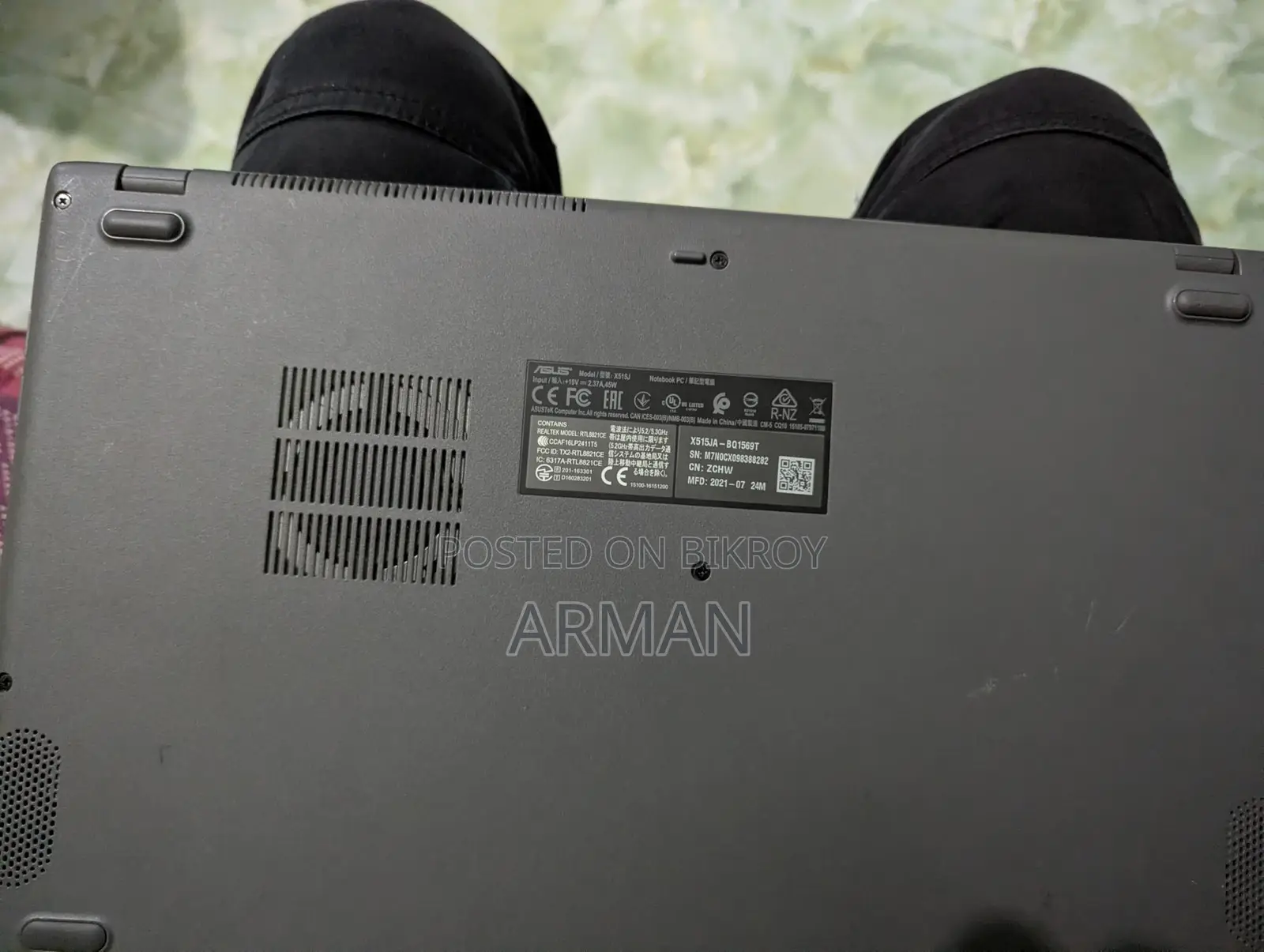 ASUS Laptop X515J