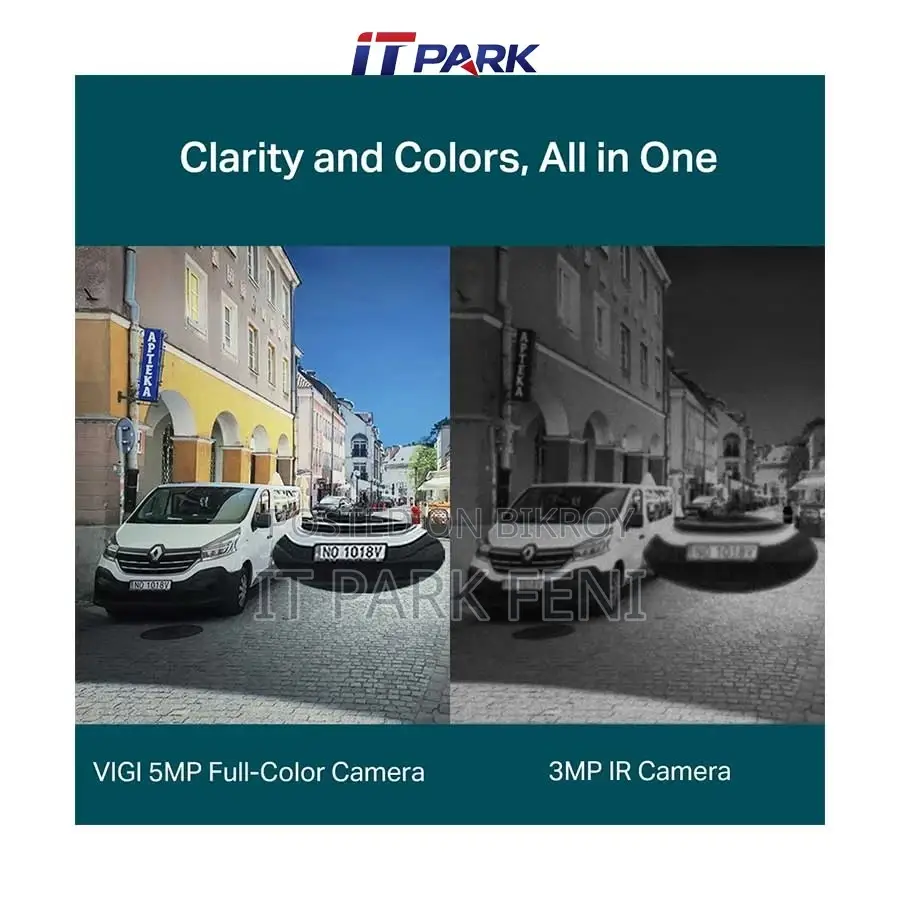 TP-Link VIGI C350 (4mm) (5.0MP) Full-Color Bullet IP Camera