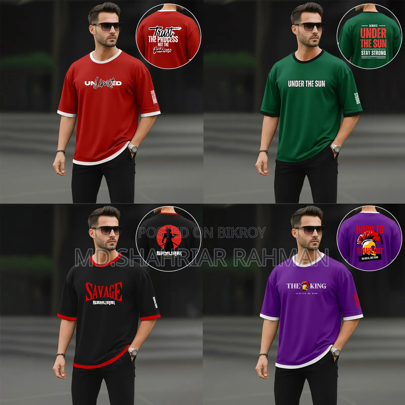 Export Quality Cotton Tshirt & Trouser Combo Set