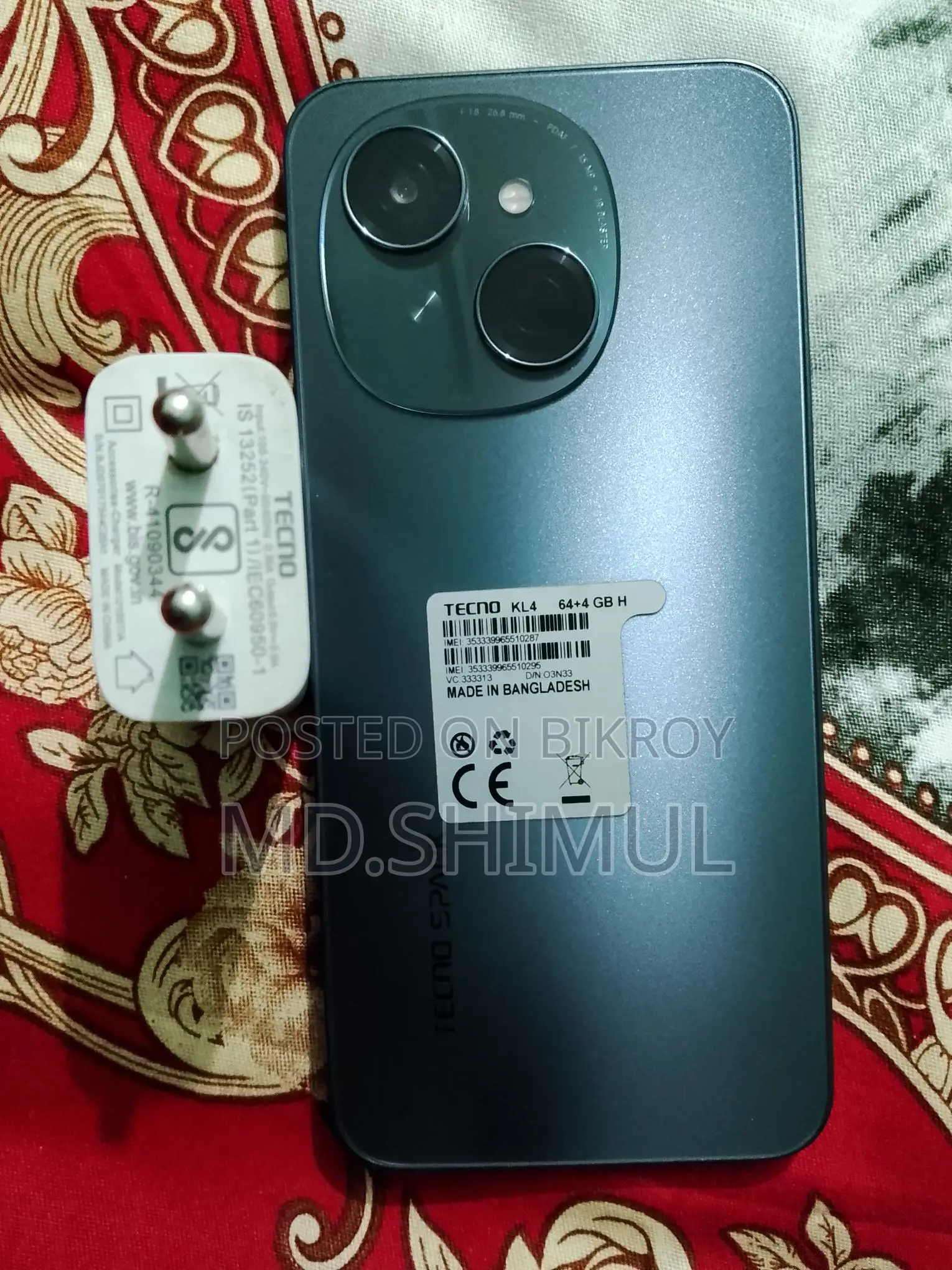 Tecno Spark Go 1 . (Used)