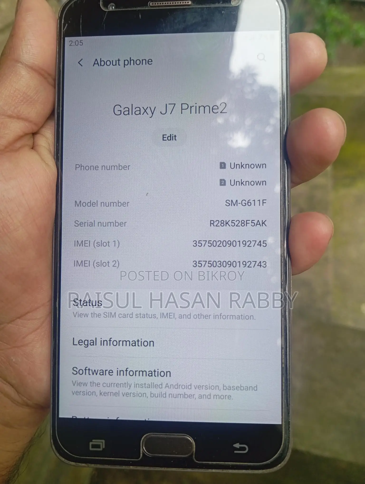 Samsung Galaxy J7 3/32 (Used)