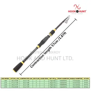 270 Cm Carbon Fishing Rod Ultralight Travel YG038