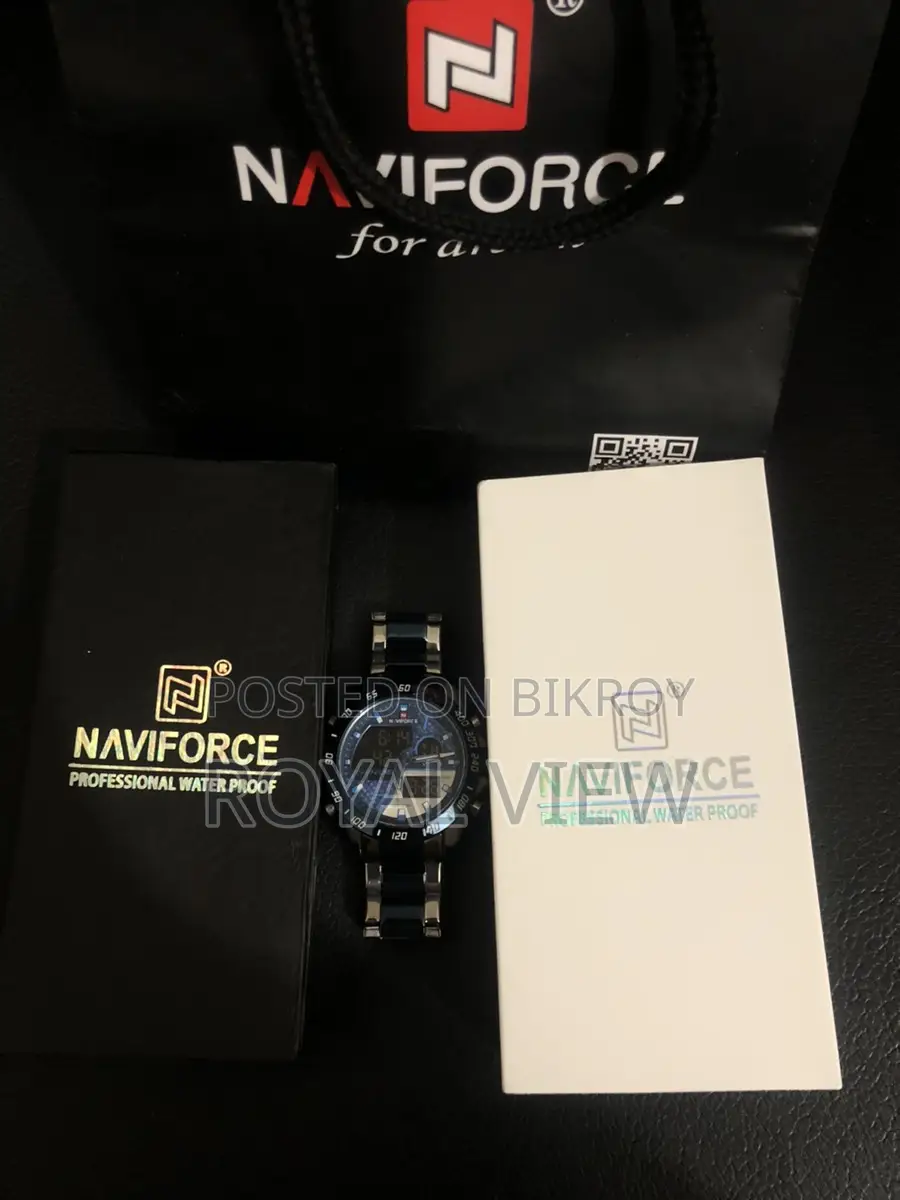 Naviforce Titan Blue Watch