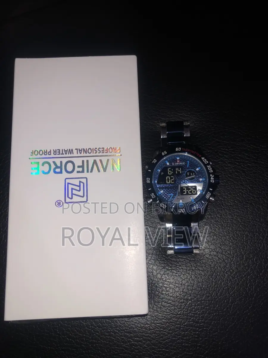 Naviforce Titan Blue Watch