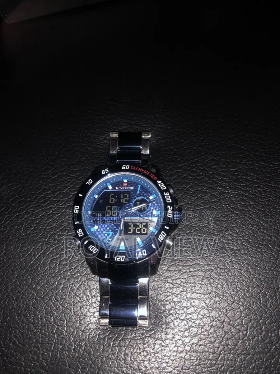 Naviforce Titan Blue Watch