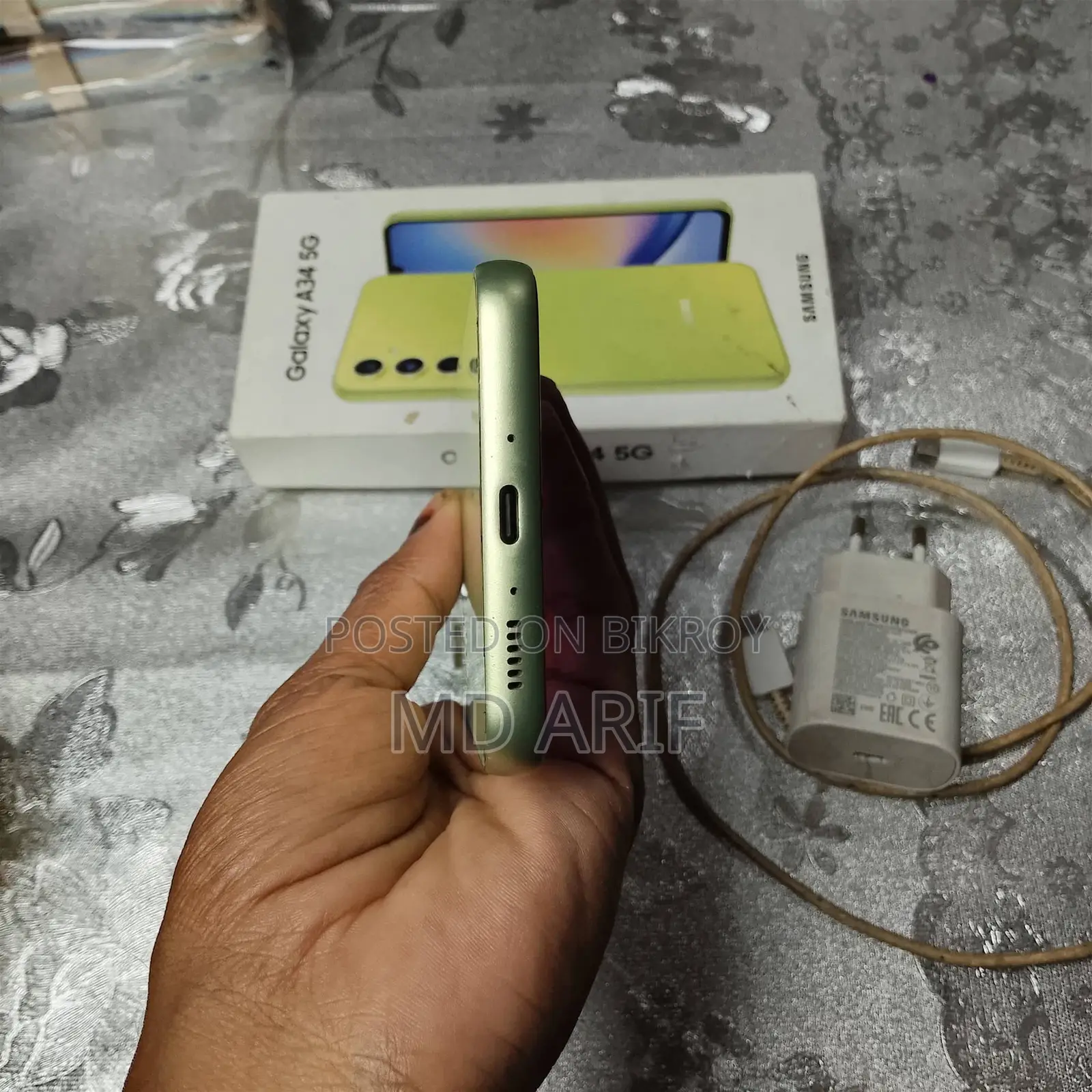 Samsung Galaxy A34 মাদারবোর্ড সমস্যা (Used)