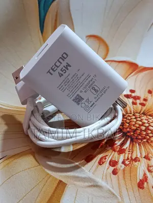 Original Tecno 45 Watt Charger (Indian Model)