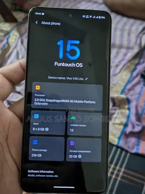 Vivo V50 Lite 4G 256 GB Gold