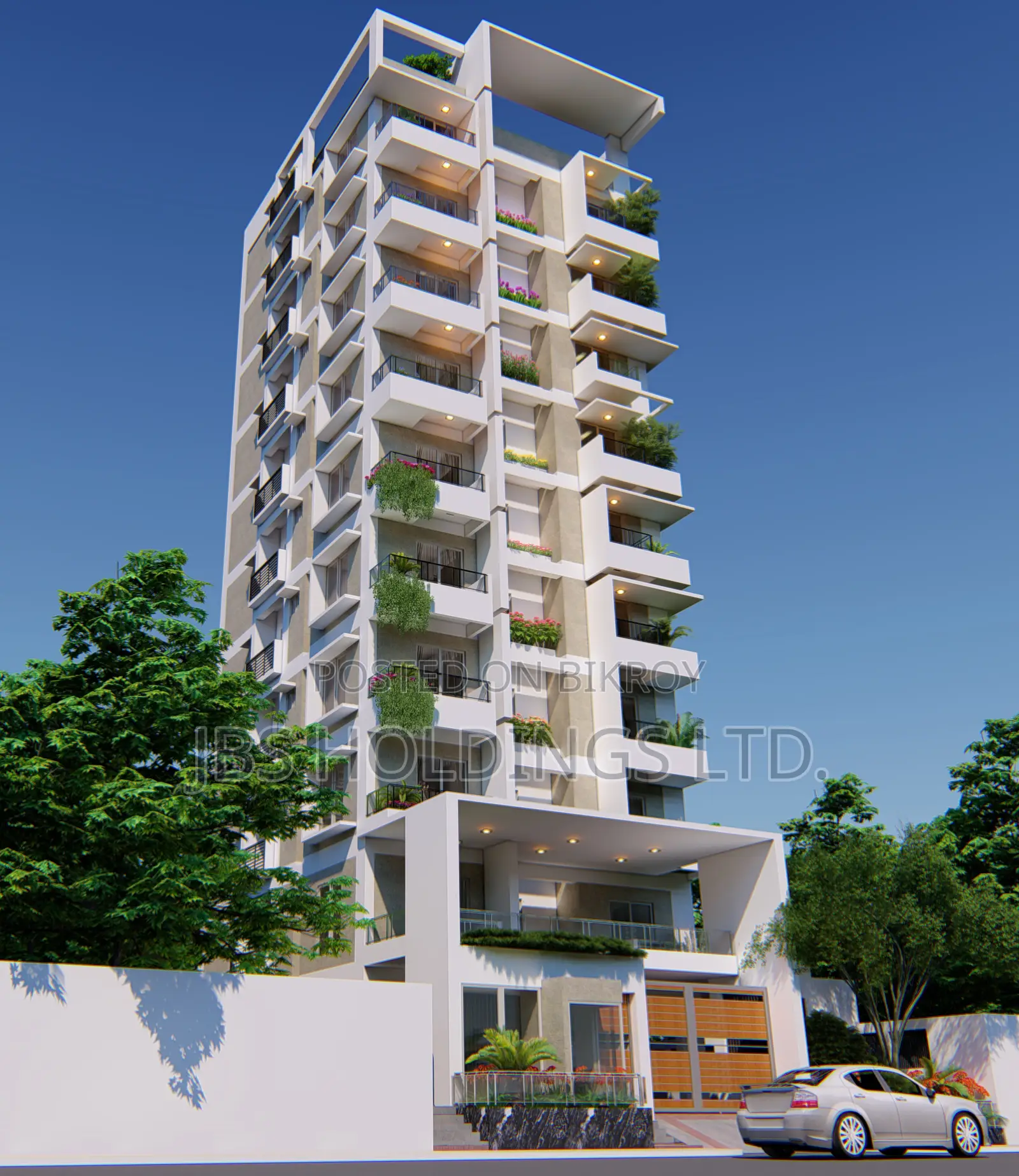 দক্ষিণমুখী ১৯০০ বর্গফুট চলমান অ্যাপার্টমেন্ট বিক্রয় @ বসুন্ধরা আর/এ