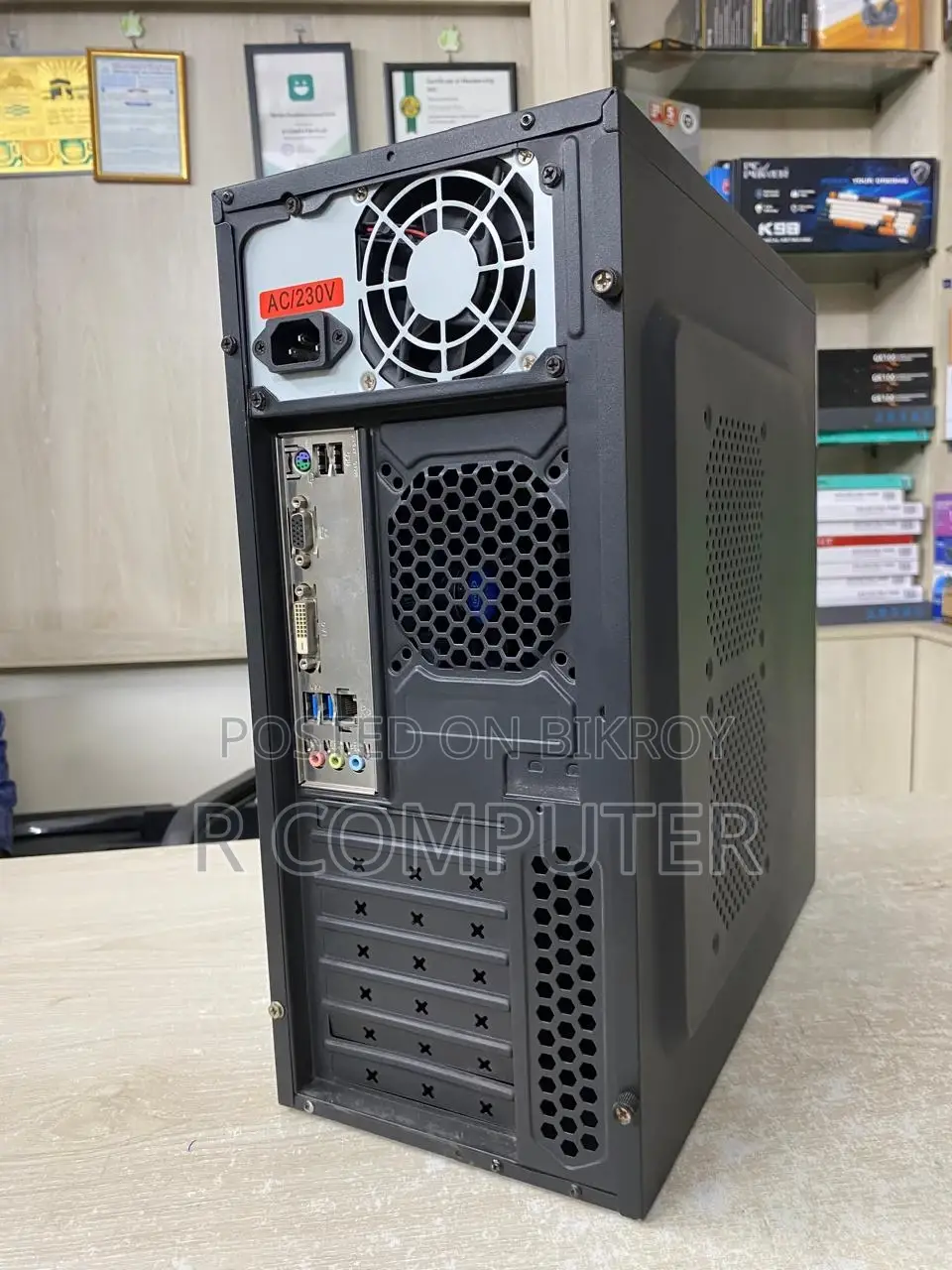 Desktop PC Intel Core i5 (4th Gen) RAM 8GB & SSD 120GB + 500GB HDD