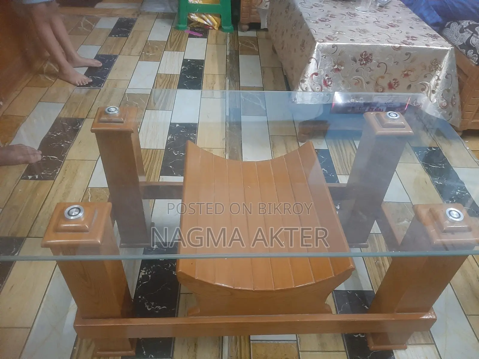 Glass Tea Table
