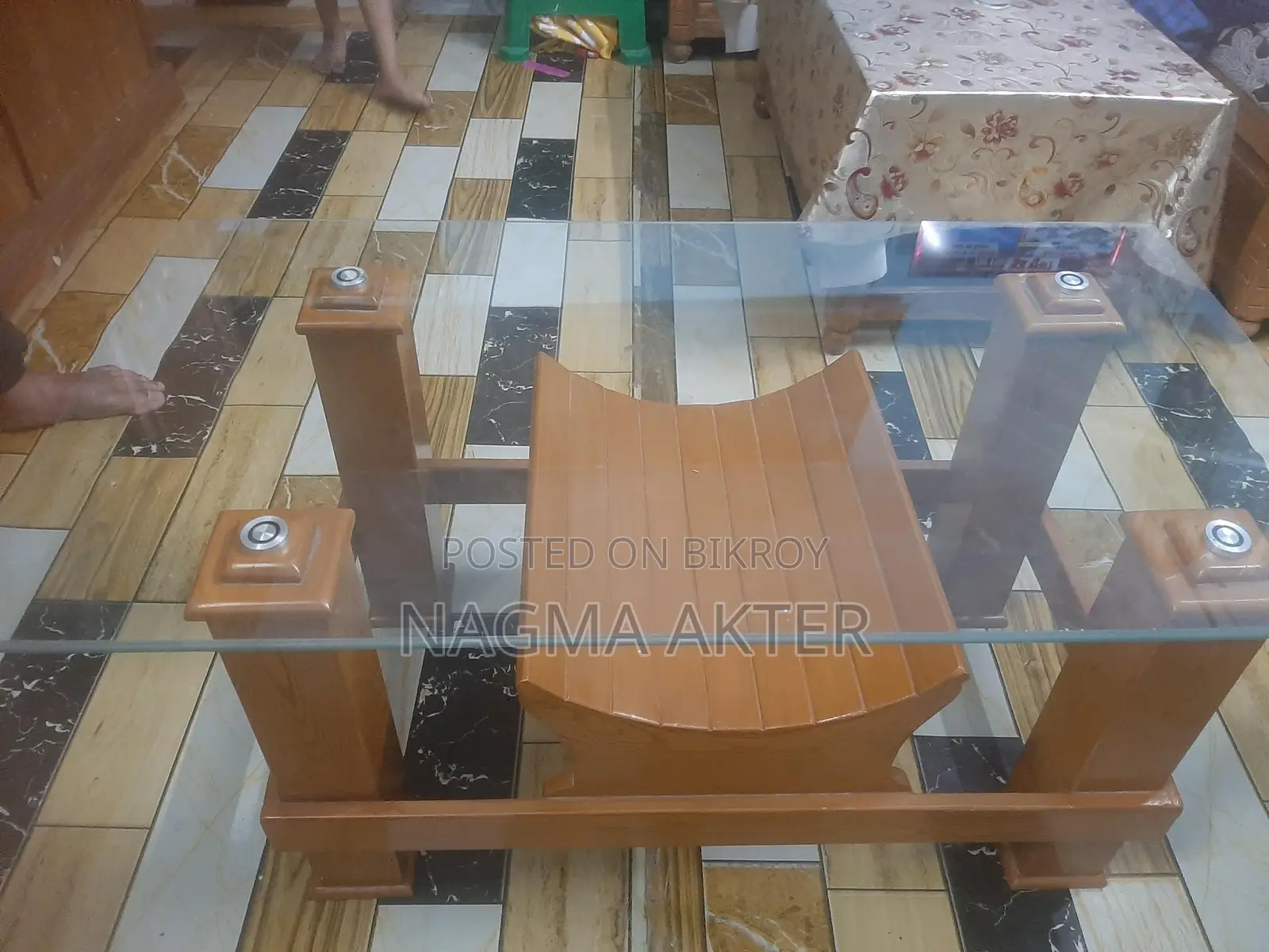 Glass Tea Table