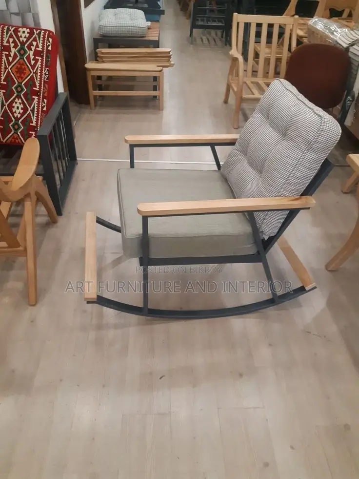 Iron Rocking Chair - 02