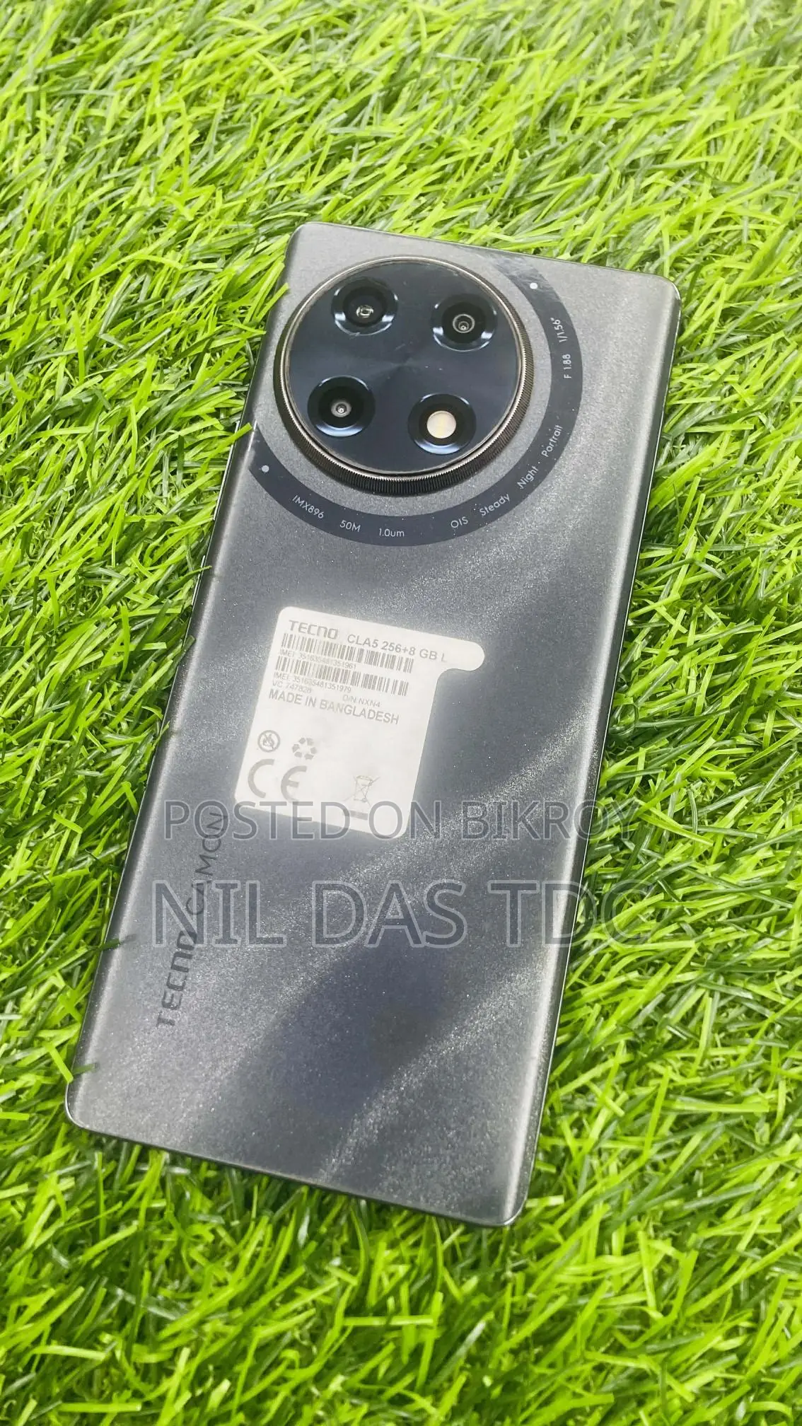 Tecno Camon 30s ফুল ফ্রেশ (Used)