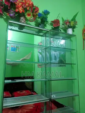 ২ টি ওয়াল গ্লাস শোকেস বিক্রি করা হবে