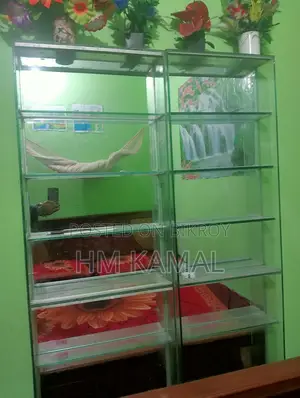 ২ টি ওয়াল গ্লাস শোকেস বিক্রি করা হবে