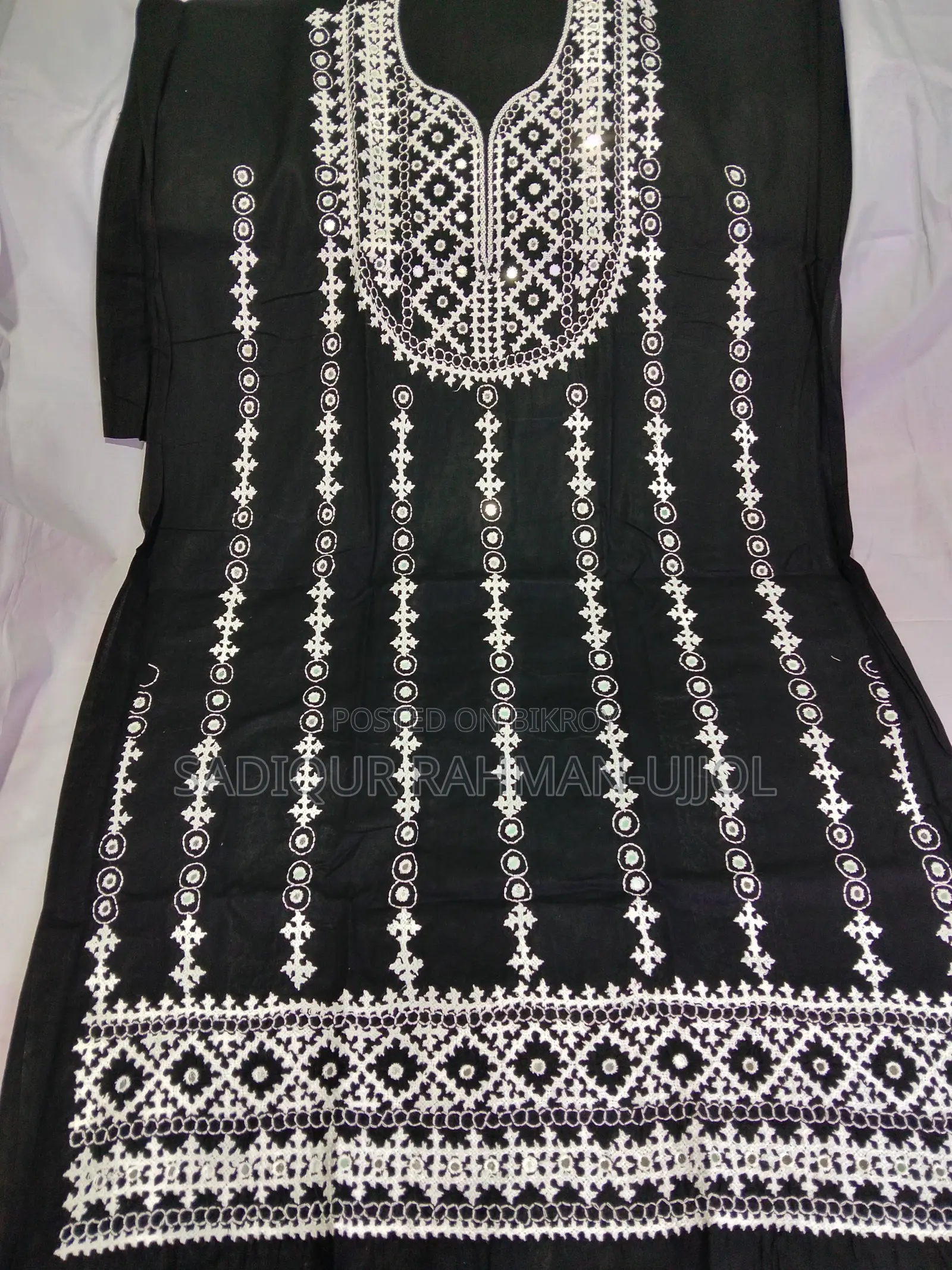Hand-Embroidered Printed Dresses