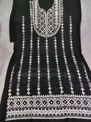 Hand-Embroidered Printed Dresses