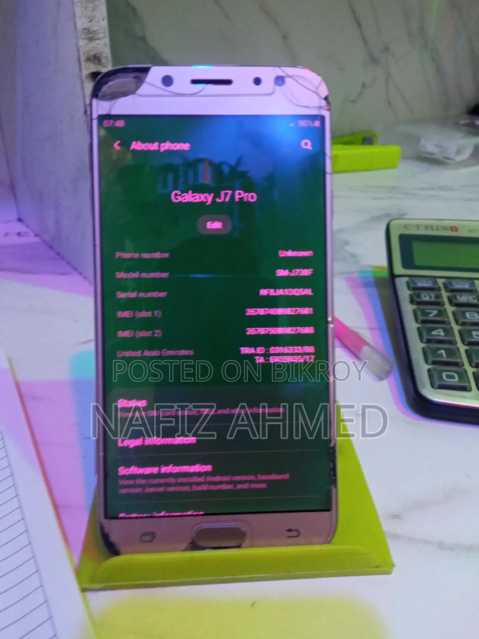 Samsung Galaxy J7 Pro 3/32 (Used)