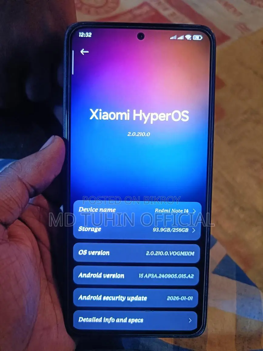 Xiaomi Redmi Note 14 8/256 (Used)