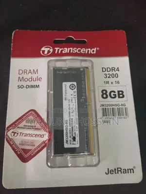 Transcend 8GB 3200Mhz Laptop Ram(new)