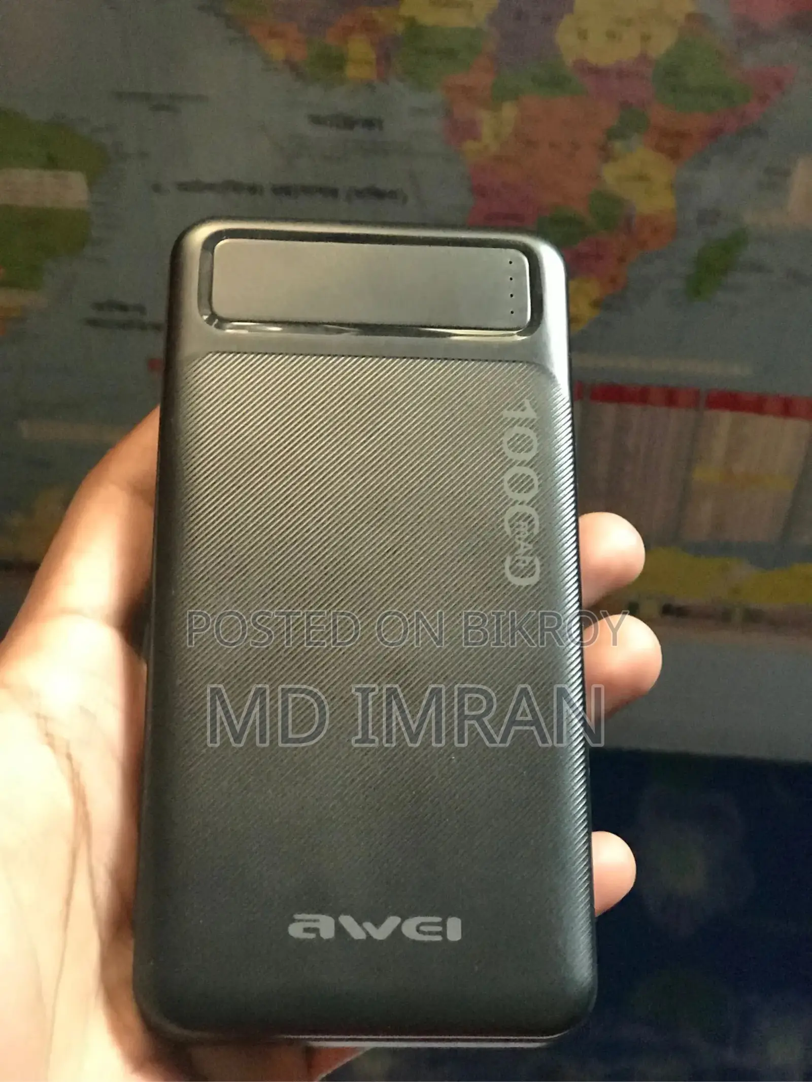 Awei P5K 10000mAh USB Fast Charging Power Bank