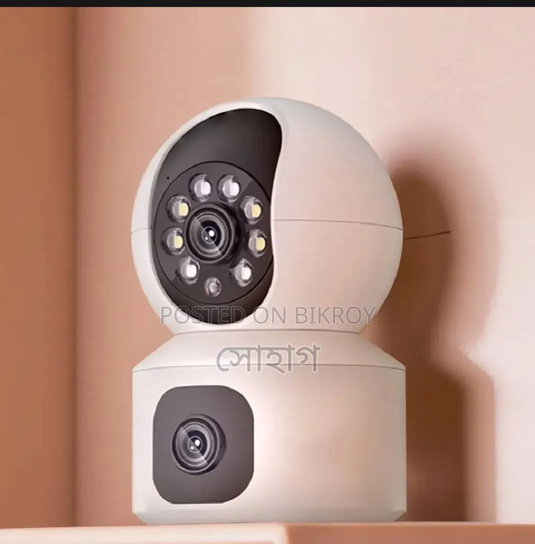 Dual Lens 360° Pan-Tilt WiFi Camera