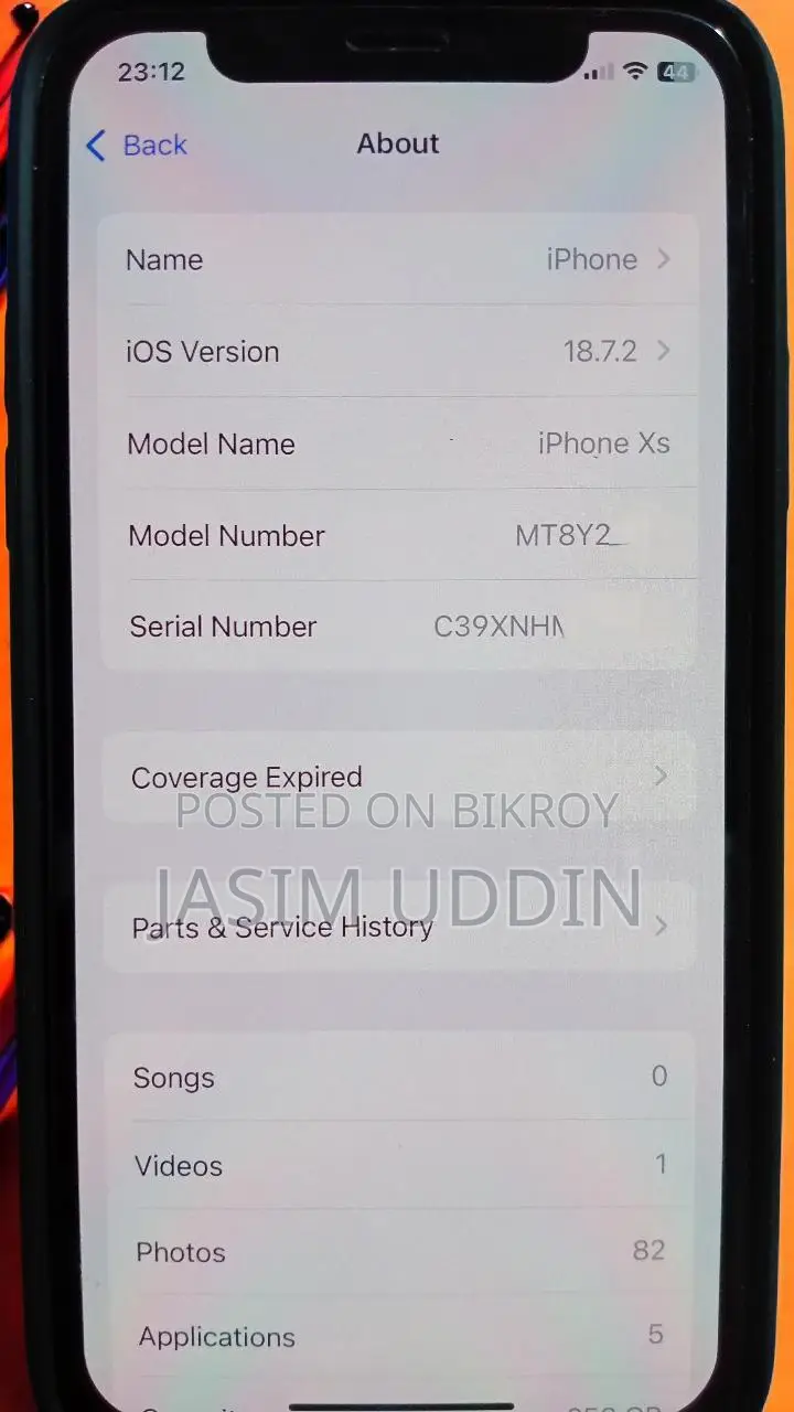 Apple iPhone XS (Used)