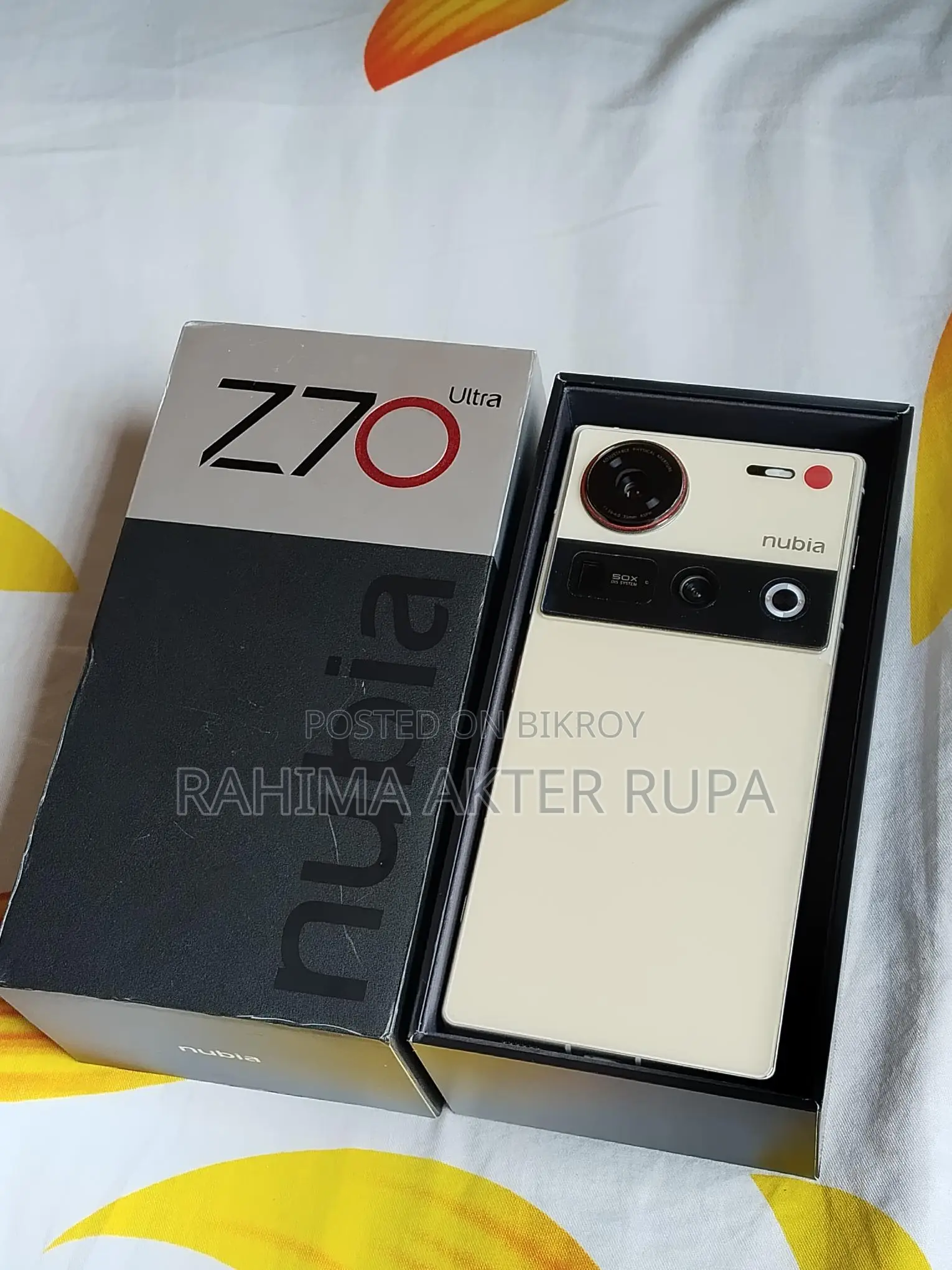 Nubia Z70 Ultra 12+12GB/256GB (Used)
