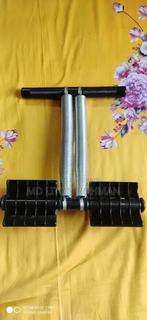 Double-spring tummy trimmer