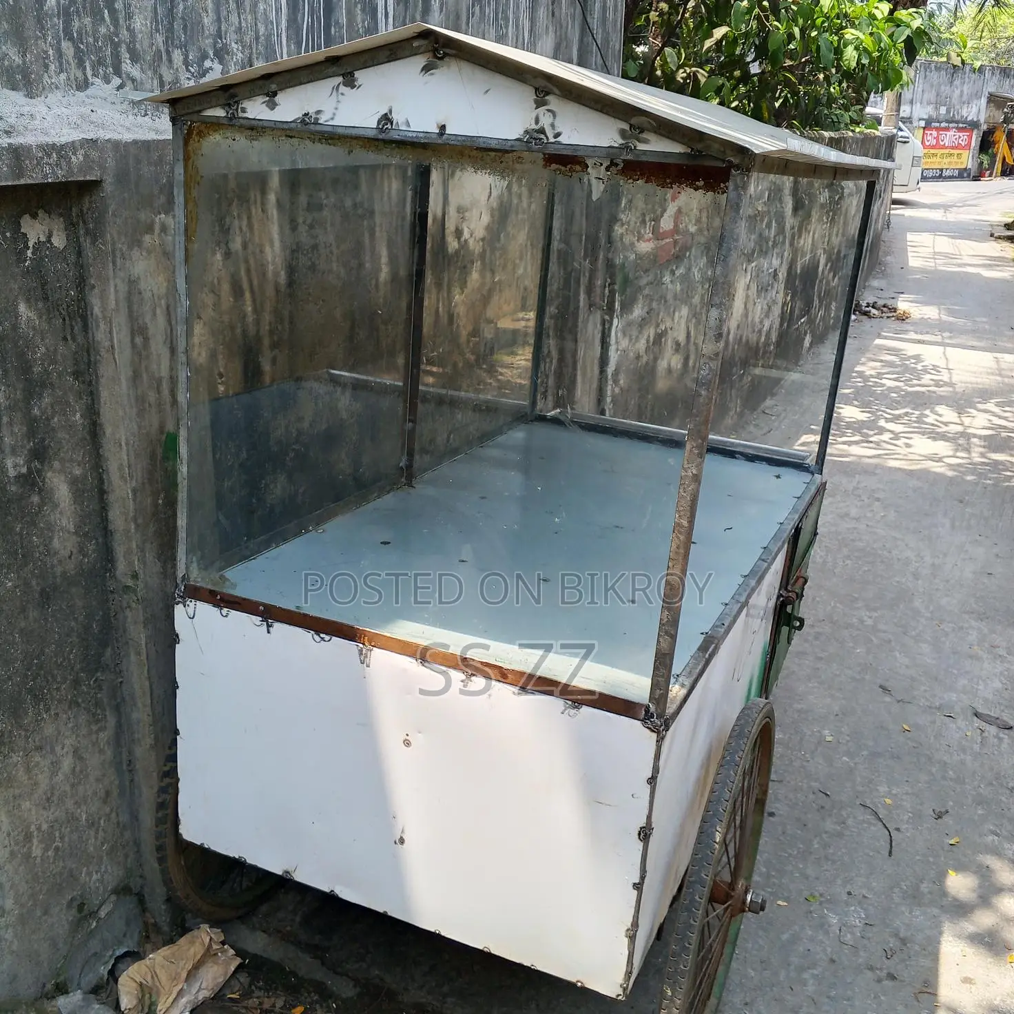 গাড়িটা নতুন বানাইছি বিক্রি হবে