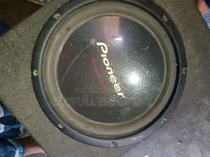 Two 12-inch car speakers for sale.
