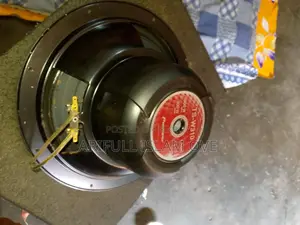 Two 12-inch car speakers for sale.