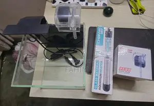 ক্রিস্টাল ট্যাংক উইথ হব, এলইডি লাইট ও হিটার