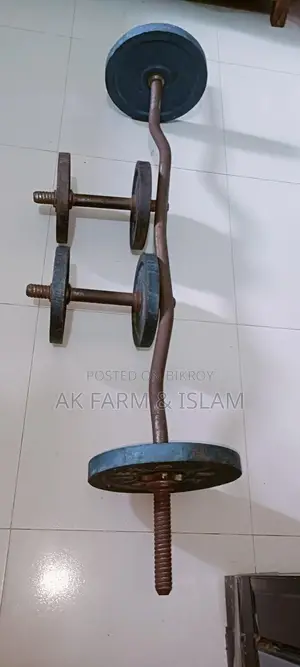ডাম্বেল এবং বাব্যেল সেট ৩০ কেজি