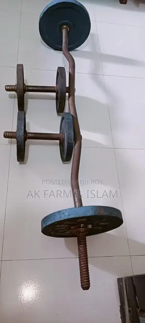 ডাম্বেল এবং বাব্যেল সেট ৩০ কেজি