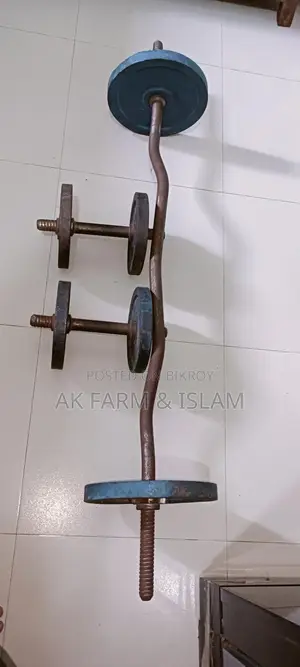 ডাম্বেল এবং বাব্যেল সেট ৩০ কেজি