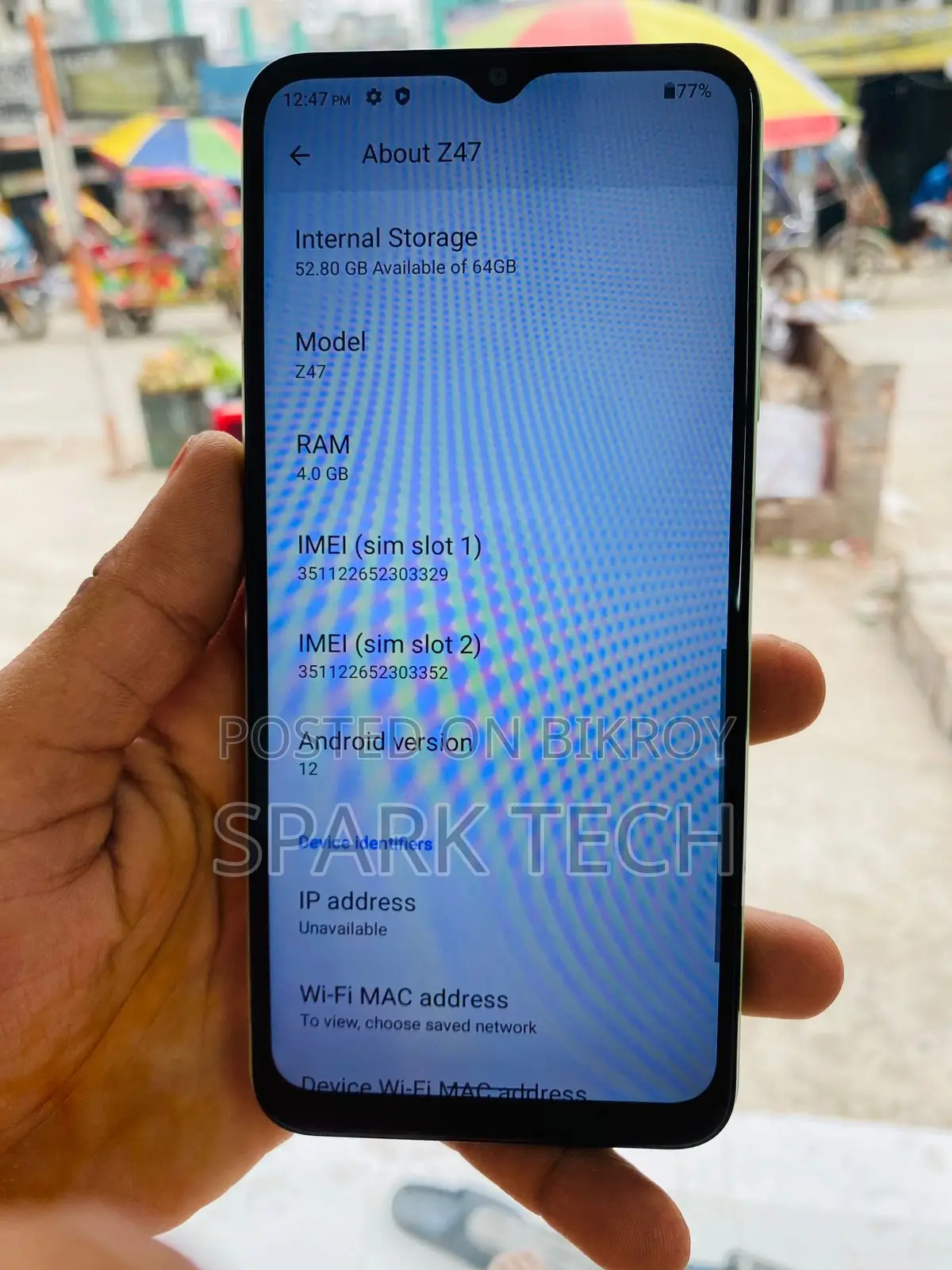 Symphony Z47 4/64GB (ব্যবহৃত)