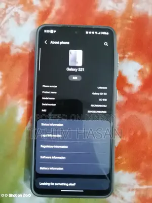 Samsung Galaxy S21 Docomo 5g (Used)