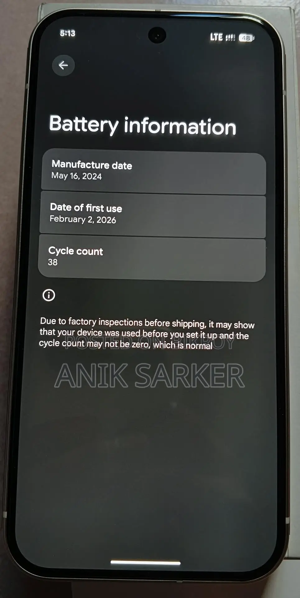 Google Pixel 9 12/128 (Used)