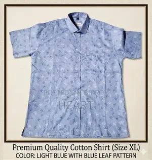 Summer Friendly 100% Pure Cotton Shirt