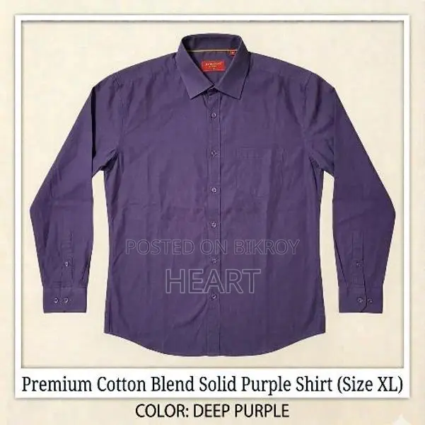 Summer Friendly 100% Pure Cotton Shirt